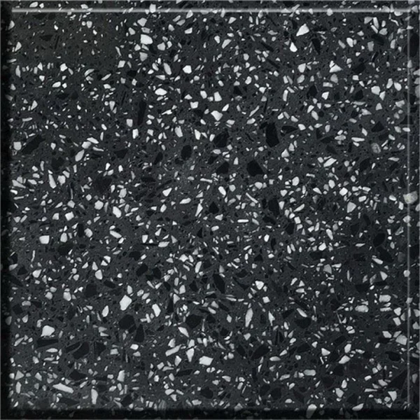 Terrazzo 1/4" Black Chips - Image 2