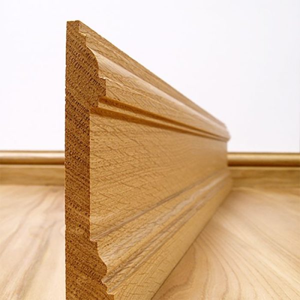 Terrazzo Skirting Timber – Smooth Finish Wood Moulding (5ft Length) - Image 3